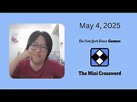 Video thumbnail for NYT Mini Crossword | May 4, 2025