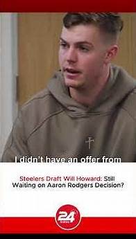 Video thumbnail for Steelers Draft QB While Waiting On Aaron Rodgers Decision! Will Howard Added To Room