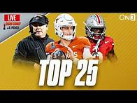 Video thumbnail for College Football Post Spring Top 25 Rankings | Georgia Lands 5-Star QB | Sherrone Moore Suspension
