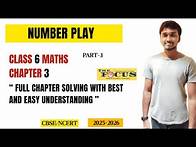 Video thumbnail for Class 6 Maths Chapter 3 Number Play | Number play class 6 maths in Tamil | New Syllabus 2025–26