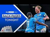 Video thumbnail for Kevin De Bruyne scores potential final Etihad goal in Manchester City win| Back Pages Tonight