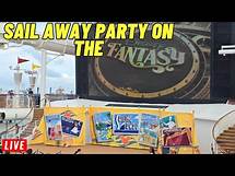 Video thumbnail for 🔴 LIVE: From the Disney Fantasy for the Sail away party on Disney Cruise Line 5/1/2025