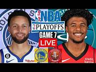 Video thumbnail for LIVE: GOLDEN STATE WARRIORS vs HOUSTON ROCKETS | NBA | PLAY BY PLAY | SCOREBOARD