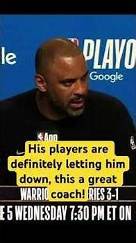 Video thumbnail for Ime Udoka | Postgame Houston Rockets Vs Golden State Warriors | 2025 NBA Playoffs