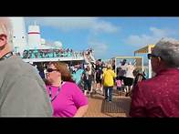 Video thumbnail for Carnival Jubilee First Day 04-26-2025 7 Day Cruise