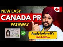 Video thumbnail for 🚨 New PR Pathway Canada 2025 | Easy Way to Get PR for Students, PGWP Holders & Overseas Applicants!