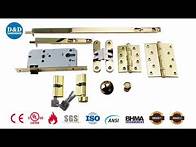 Video thumbnail for Bright Gold Fire Rated Door Hardware - CE UL Certified