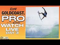 Video thumbnail for 🔴 LIVE - Bonsoy Gold Coast Pro presented by GWM 2025 - Day 3