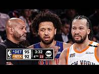 Video thumbnail for INTENSE FINAL MINUTES 😱 Pistons vs Knicks Game 5 🔥 2025 NBA Playoffs