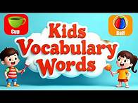 Video thumbnail for Preschool Learning activities for 3 year olds at home | Kids Vocabulary Words | Baby First Words 🌈