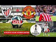 Video thumbnail for Athletic Club vs Manchester United 0-3 Live Europa League UEL Football Match Score Highlight Vivo