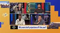 Video thumbnail for Why were draft projections off this year? | 'GMFB'