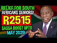 Video thumbnail for Good News for South African Seniors: SASSA Increases May 2025 Grants to R2,515!