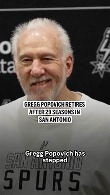 Video thumbnail for Gregg Popovich retires after 29 seasons in San Antonio
