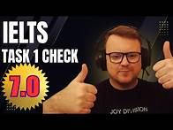 Video thumbnail for IELTS writing task 1 check - 7.0