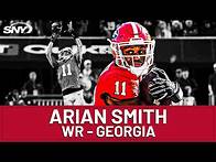 Video thumbnail for Arian Smith Highlights | Georgia WR | 2025 New York Jets Draft Pick