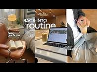 Video thumbnail for LIVING ALONE • getting back into a routine, grocery runs, room organizing & adultings