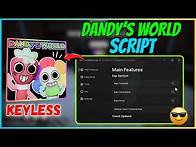 Video thumbnail for [WORKING 2025] DANDY'S WORLD SCRIPT INFINITE STAMINA | ESP | SPEED HACK PASTEBIN ⚡