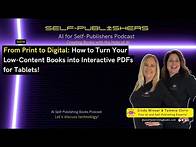 Video thumbnail for From Print to Digital: How to Turn Your Low-Content Books into Interactive PDFs for Tablets!