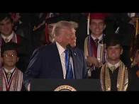Video thumbnail for President Trump Delivers Remarks at the University of Alabama Commencement 2025 Roll Tide