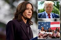 Video thumbnail for Trump would still beat Harris in 2024 revote, survey finds — despite president’s flagging polls