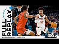Video thumbnail for Alabama vs. Saint Mary's - 2025 NCAA men's second round | FULL REPLAY
