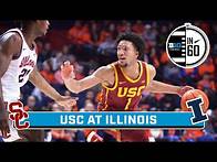 Video thumbnail for USC at Illinois | Jan. 11, 2025 | B1G Basketball in 60
