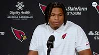 Video thumbnail for Walter Nolen's introductory news conference after picked by Cardinals
