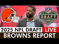 Video thumbnail for Cleveland Browns NFL Draft 2025 Live Round 1