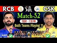 Video thumbnail for IPL 2025 Match 52 Both Playing 11 Schedule Time Table And Dream 11 #ipl2025 #dream11 #cricket