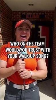 Video thumbnail for Who on the Team Would You Trust With Your Walk-Up Song? | Illinois Softball