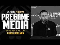 Video thumbnail for Coach Adelman Pregame Press Conference vs. LA Clippers 🎙 Round 1 Game 4 | 2025 NBA Playoffs