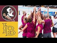 Video thumbnail for Florida State vs Long Beach State NCAA Women's Beach Volleyball 2025