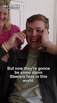 Video thumbnail for Will Howard manifested his draft call from the Steelers!