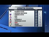 Video thumbnail for 2025 WKU Women's Golf NCAA Regionals results Day 1