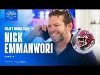 Video thumbnail for Nick Emmanwori Gets The Draft Call | 2025 NFL Draft