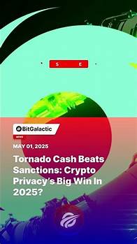 Video thumbnail for Tornado Cash Beats Sanctions: Crypto Privacy’s Big Win in 2025? - BitGalactic News