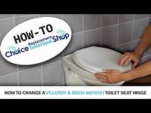 Video thumbnail for How to Fit A Villeroy & Boch 88210161 Toilet Seat Hinge