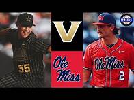 Video thumbnail for #9 Vanderbilt vs #23 Ole Miss (G2) | 2025 College Baseball Highlights