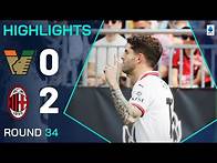 Video thumbnail for VENEZIA-MILAN 0-2 | HIGHLIGHTS | Pulisic and Gimenez Seal Victory in Venice | Serie A 2024/25