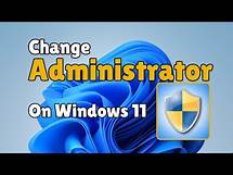 Video thumbnail for Change Administrator on Windows 11 — Full Visual Tutorial (Step-by-Step)