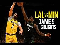 Video thumbnail for Full Game 5 Recap: Lakers Battle Timberwolves | 2025 Western First Round