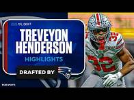 Video thumbnail for TreVeyon Henderson 2024 Highlights | No. 38 Overall to Patriots | Ohio State University