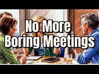 Video thumbnail for Mastering team meetings (Strategies for small business owners) | SmallBusinessCoach.org