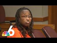 Video thumbnail for Nurse gets life in prison in 2018 murder of adoptive daughter, survivor quotes Cardi B in court