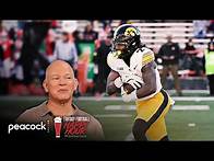 Video thumbnail for Kaleb Johnson can make impact for Pittsburgh Steelers | Fantasy Football Happy Hour | NFL on NBC