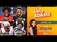 Video thumbnail for Up & Adams Show with Kay Adams! Live from the 2025 NFL Draft! | April 24, 2025