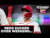 Video thumbnail for Cincinnati Reds' Rough Weekend: Positives & Negatives at Great American Ball Park...