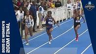 Video thumbnail for Women's 200m - 2025 NCAA indoor track and field championships