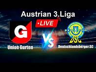 Video thumbnail for 🔴 LIVE: Union Gurten vs Deutschlandsberger SC - Live Score Today - Austrian 3.Liga